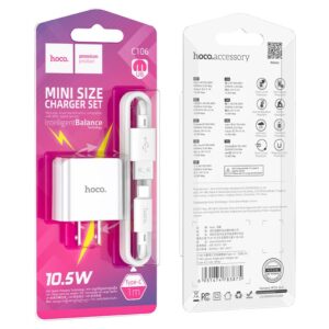 Home chargeur hoco c106a type c 10.5w
